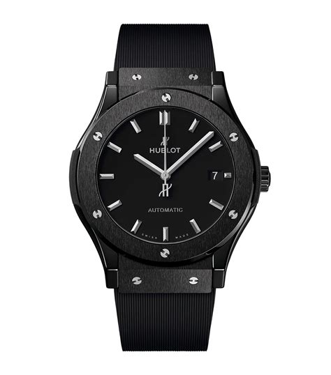 hublot classic fusion black ceramic watch|Hublot classic fusion automatic watch.